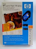 HP Superior papír A4 lesklý, 150 ks, 180 gr./m2 + bezdrátová myš ZDARMA!